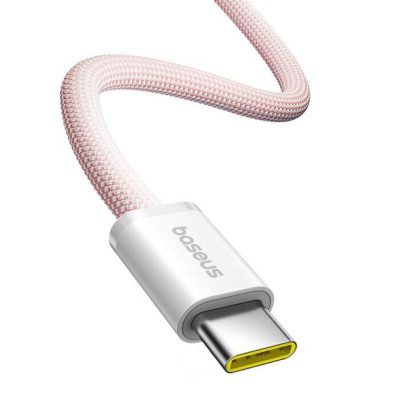 Кабель Baseus Dynamic 4 Fast Type-C to Type-C 100W 1м Розовый