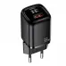 Сетевое зарядное устройство T46 (US-CC152) USB-A/USB-C QC&PD3.0 33W 33W Black, Чёрный