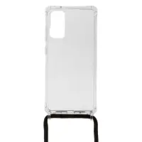 Чехол накладка Crystal Cord Samsung G780 S20 FE Черная