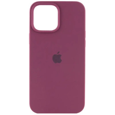 Чохол Накладка HC MagSafe Logo (AA) iPhone 14 Pro Max Бордова/Plum