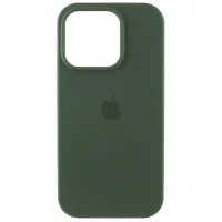 Чохол Накладка HC MagSafe Logo (AA) iPhone 14 Pro Max Зелена/Cyprus Green