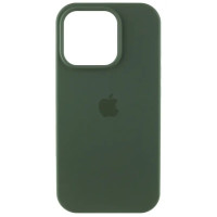 Чехол Накладка HC MagSafe Logo (AA) iPhone 14 Pro Max Зеленая/Cyprus Green Чехол Накладка HC MagSafe Logo (AA) iPhone 14 Pro Max Зеленая/Cyprus Green