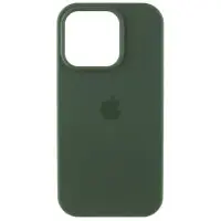 Чехол Накладка HC MagSafe Logo (AA) iPhone 14 Pro Max Зеленая/Cyprus Green