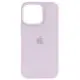 Чехол Накладка HC MagSafe Logo (AA) iPhone 15 Pro Max Сиреневая/Lilac