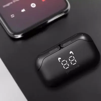 Беспроводные наушники Proove 808 Power Black, Чёрный Беспроводные наушники Proove 808 Power Black, Чёрный