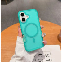 Накладка Colorful Candy MagSafe iPhone 16 Pro Max Бирюзовая