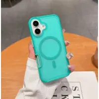 Накладка Colorful Candy MagSafe iPhone 16 Pro Max Бірюзова
