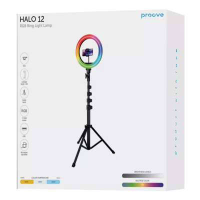 Кольцевая лампа Proove Hallo (12inch) RGB