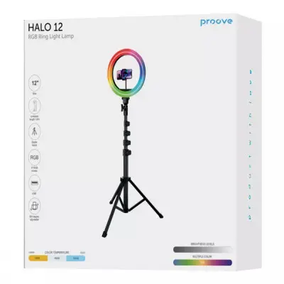 Кільцева лампа Proove Hallo (12inch) RGB Кільцева лампа Proove Hallo (12inch) RGB