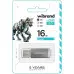 Флеш пам'ять 16Gb Wibrand Cougar USB 2.0  Срібний