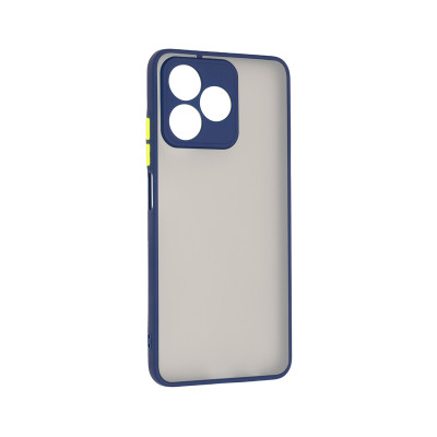 Чехол накладка Frosted Matte Realme C51/C53 Синяя