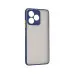 Чехол накладка Frosted Matte Realme C51/C53 Синяя