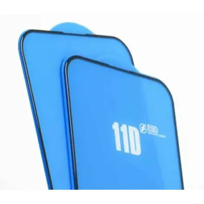 Защитное стекло DM 5D iPhone 13/13 Pro/14/16e Чёрное