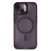 Чохол накладка Matte Fortable Camera Lens iPhone 11 Темно-фіолетова