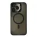 Чехол накладка Matte Fortable Camera Lens  iPhone 15 Pro Max Черная