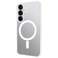 Чохол Накладка Proove Cuprum Magnetic Ring Samsung Galaxy S24/S25 Білий