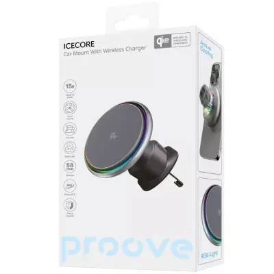 Автодержатель Proove IceCore Q12 15W Серий