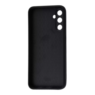 Чехол накладка Wave  Leather Samsung A245 (A24) Синяя