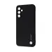 Чехол накладка Wave  Leather Samsung A245 (A24) Черная