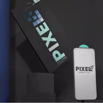 Защитное стекло Pixel 5D iPhone 14 Pro Max  Чёрное