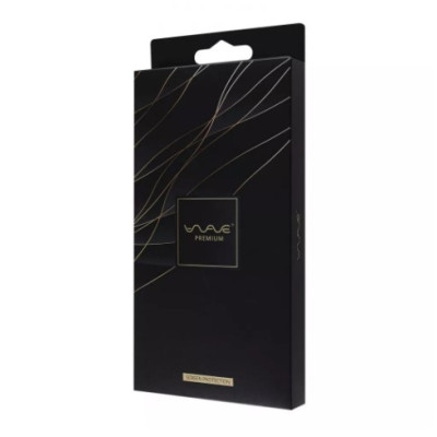Защитное стекло Wave Premium 5D iPhone 15 Pro Max Чёрное