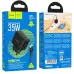 Мережевий зарядний пристрій Hoco N29 PD+QC3.0 35W + Кабель Type-C to Lightning Black, Чорний