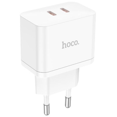 Сетевое зарядное устройство N29 PD+QC3.0 35W + Кабель Type-C to Type-C White, Белый