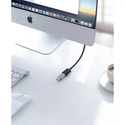 USB удлинитель Ugreen US103USB2.0 Male to Female 1.5м Черный
