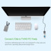 USB подовжувач US103 USB2.0 Male to Female 3м Чорний
