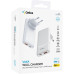Мережевий зарядний пристрій Gelius VoltX GP-HC067 GaN 65W 1PD+1USB White, Білий