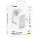 Мережевий зарядний пристрій Gelius VoltX GP-HC067 GaN 65W 1PD+1USB White, Білий