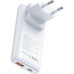 Мережевий зарядний пристрій Gelius VoltX GP-HC067 GaN 65W 1PD+1USB White, Білий