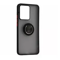 Накладка Gingle Ring Xiaomi Redmi Note 13 Pro 4G Черная