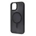 Чехол накладка WAVE Matte Insane MagSafe iPhone 13 Черная