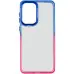 Чехол накладка Fresh sip Samsung A256 (A25) Розовый/ Синий
