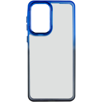 Чехол накладка Fresh sip Samsung  A356 (A35) Черный/Синий