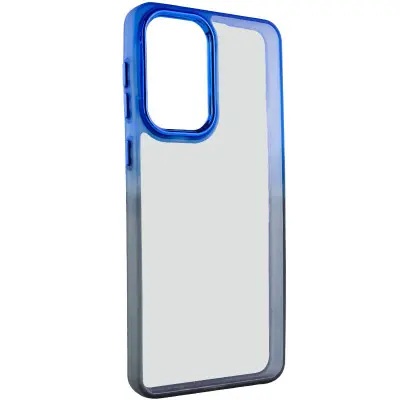 Чехол накладка Fresh sip Samsung  A356 (A35) Черный/Синий