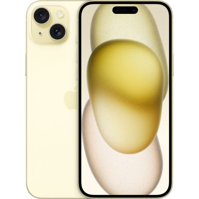 Смартфон Apple iPhone 15 128GB Yellow, Жовтий (Б/У) (Идеальное состояние)