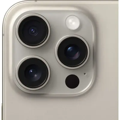 Смартфон Apple iPhone 15 Pro 128Gb Natural Titanium, Натуральный Титан (Б/У) (Идеальное состояние)