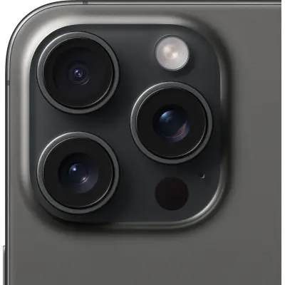 Смартфон Apple iPhone 15 Pro 128Gb Black Titanium, Чорний (Б/В) (Ідеальний стан)