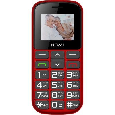 Мобильный телефон Nomi i1871 Red, красный