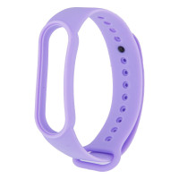 Ремешок Силикон Mi Band 5/6 Элегантный Фиолетовый