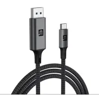 Кабель Armor Type-C - Displayport 2m 4K 60HZ Чорний