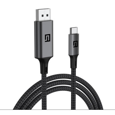 Кабель Armor Type-C - Displayport 2m 4K 60HZ Чорний