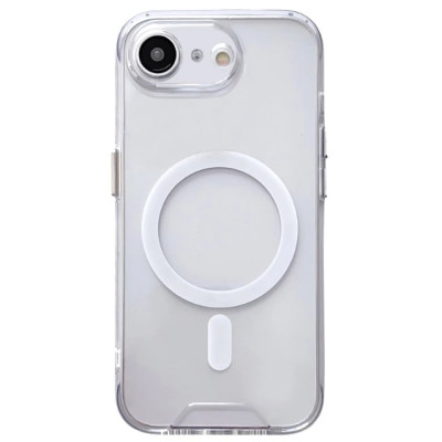 Чохол накладка Space MagSafe iPhone 16e Прозора