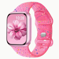 Ремінець Apple Watch 38мм Силікон Confetti Рожевий Ремінець Apple Watch 38мм Силікон Confetti Рожевий