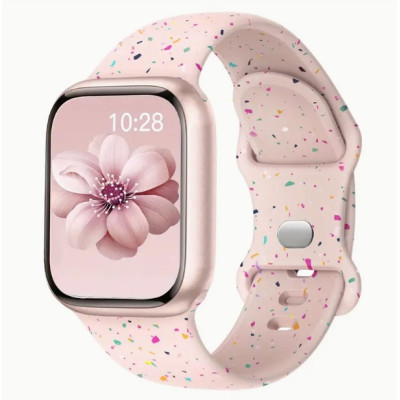 Ремешок Apple Watch 38мм Confetti Розовый (Pink Sand)