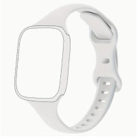 Ремінець Apple Watch 38мм Силікон Ультратонкий Білий Ремінець Apple Watch 38мм Силікон Ультратонкий Білий