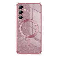 Чехол Накладка Cosmic Shiny Magnetic Samsung A366 (A36) Розовая Чехол Накладка Cosmic Shiny Magnetic Samsung A366 (A36) Розовая