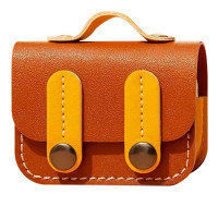 Чехол для наушников AirPods 4 Briefcase (Brown/Yellow)